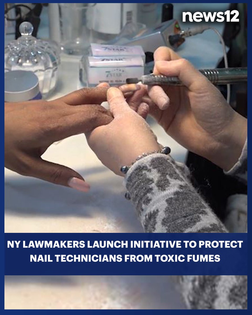 New York lawmakers launched a first-in-the-nation initiative to protect nail technicians from toxic fumes. This groundbreaking new effort could have impacts for nail salons nationwide. - bit.ly/4nR2C2u