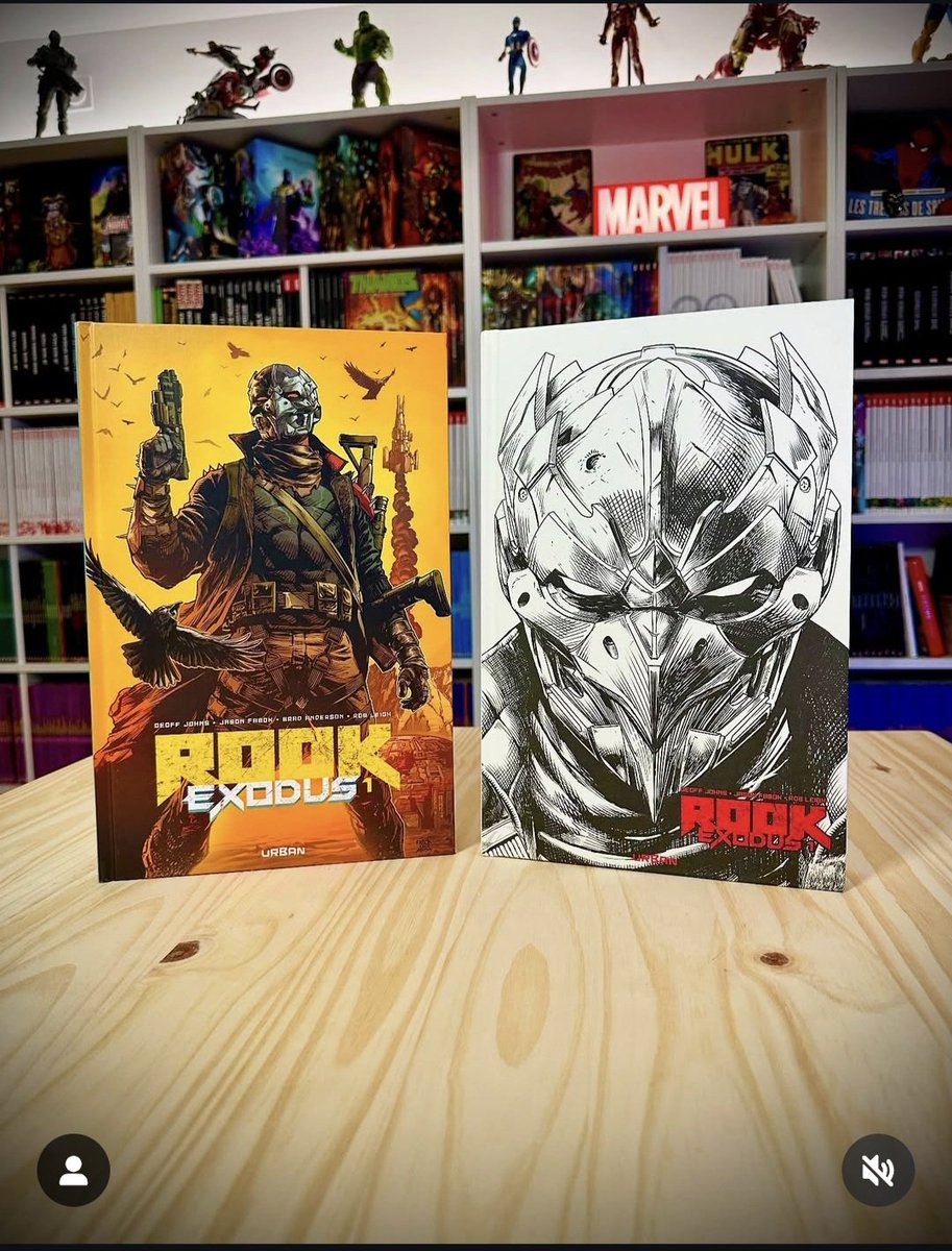 JasonFabok's tweet image. Seeing these pop up on social media right now. ROOK: Exodus French Editions from @UrbanComics . These editions look spectacular. Im really impressed by the black and white edition. Beautiful work. Cant wait to get my hands on these myself!