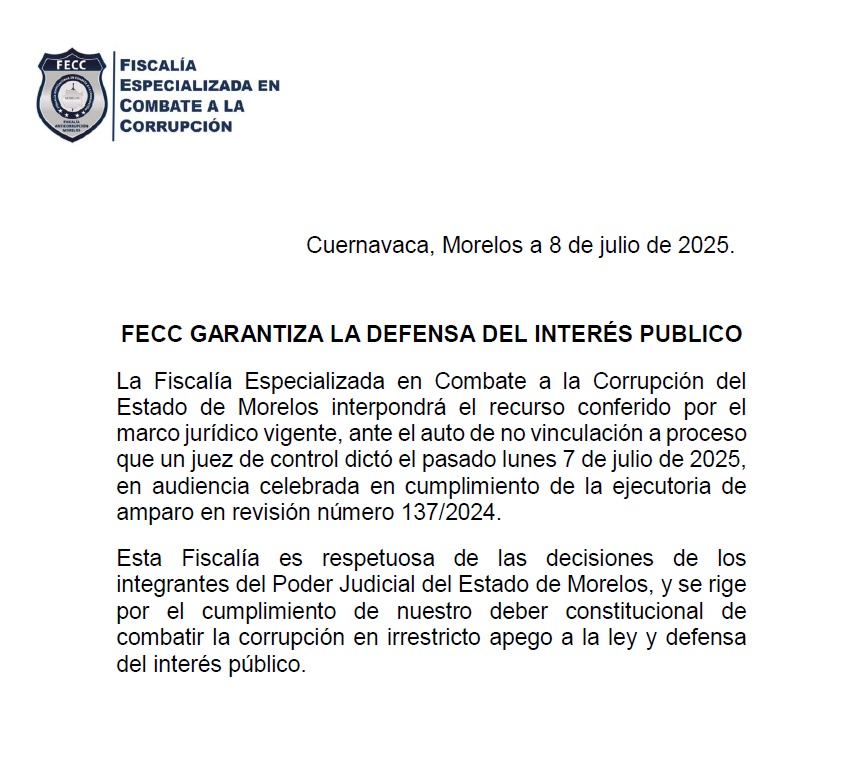 Fiscalía Anticorrupción Morelos tweet media