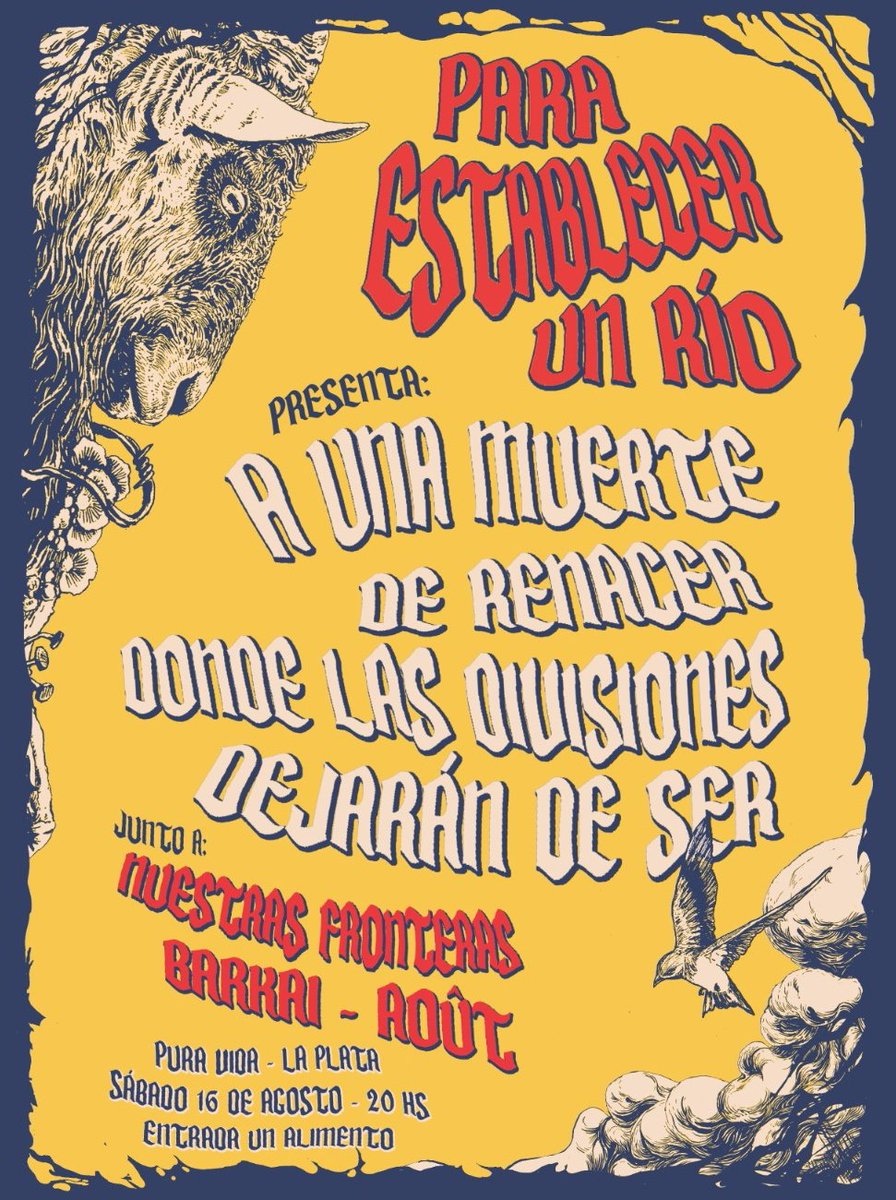 Gente de esta red social. Tocamos en LP. 

Presentamos lo nuevo y le metimos un nombre acorde a la longitud de la obra.

Perdón't por no importarnos en absoluto el género o la industria.

PD: es la bandera de Rumania o Moldavia? Andorra o Chad?