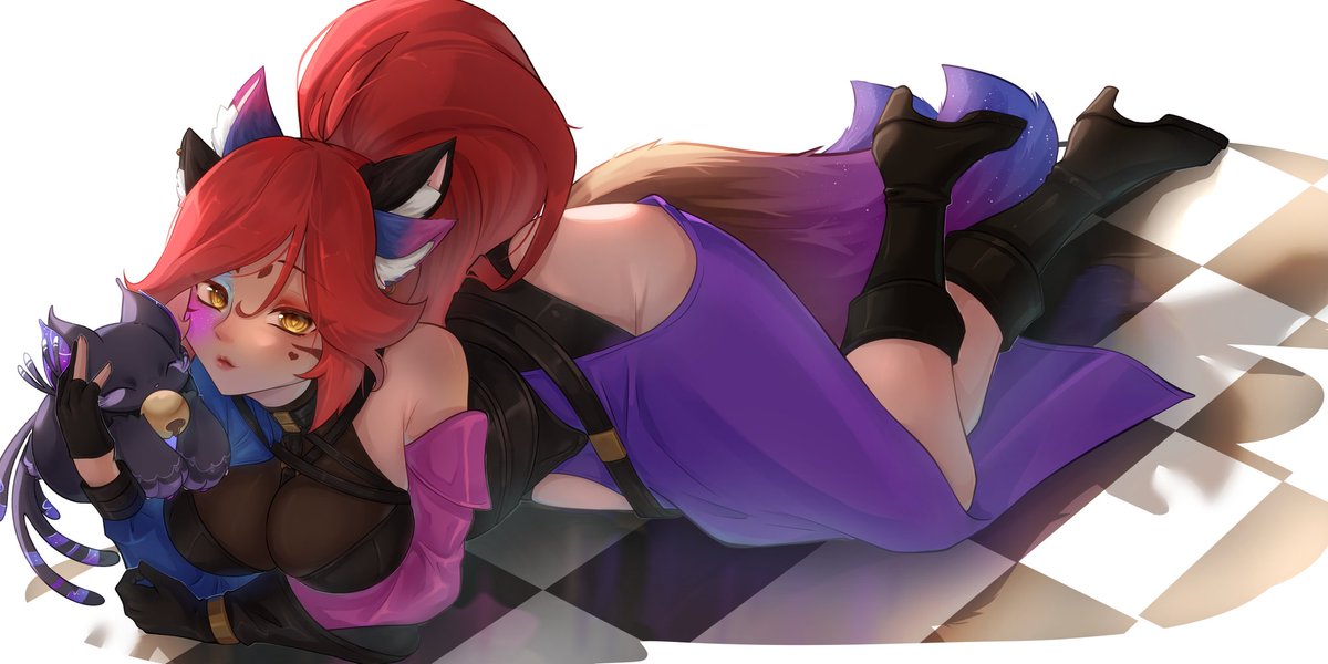 Got my birthday present from my waif <a href="/Mossyfoxx/">🌿Mossyfox🌿🐺☄️Vtuber Affiliate</a> 🎉💖 She commissioned our lovely <a href="/WyvernNovaX/">WyvernNova |Grinding Comms💝|</a> for my birthday in May, and I absolutely loooove it!! 😍 Thank you so much!!

#Vtuber #Birthday #Pandessavt