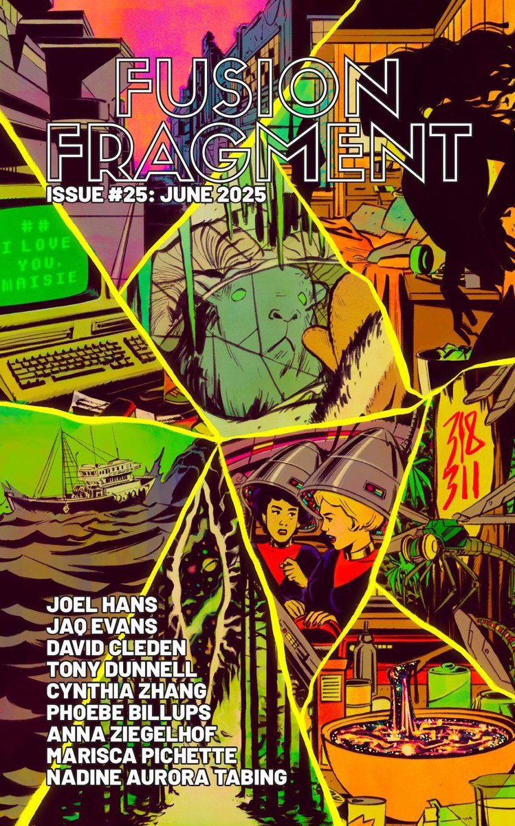 almosthomefree's tweet image. If you have not had a chance, I highly encourage that you check out the June issue of Fusion Fragment magazine. This is my cover contribution! So glad to be involved in this amazing ongoing project.
Check it out here:
fusionfragment.com
#fusionfragment #illustration