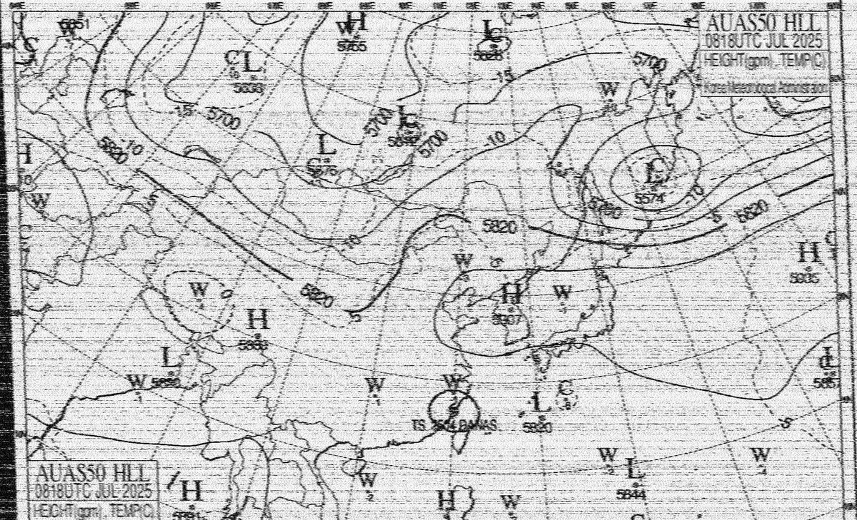 vk6ysf97230's tweet photo. Monitored HLL2, Seoul, South Korea
08 July 2025, 21:55 UTC
HF Marine Weather FAX
Dial Freq: 13568.1 kHz USB
Decoded with FLDIGI Mode: WEFAX576
RX: Airspy HF Discovery, 10m End-fed wire sloper antenna.
Dist.: 7540 km
https://t.co/5rdNmi7cTu
#weatherfax #hffax https://t.co/0dFWkKuDXL