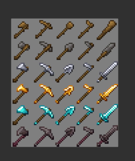 tonvox_'s tweet photo. tools #minecraft #pixelart https://t.co/KUHXOEWgl1
