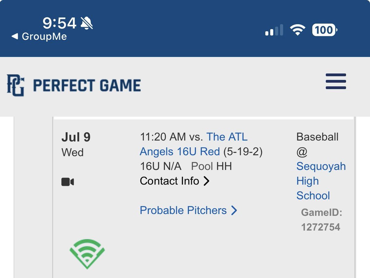 I’ll be starting on the mound tomorrow at Sequoyah High school! Excited to compete