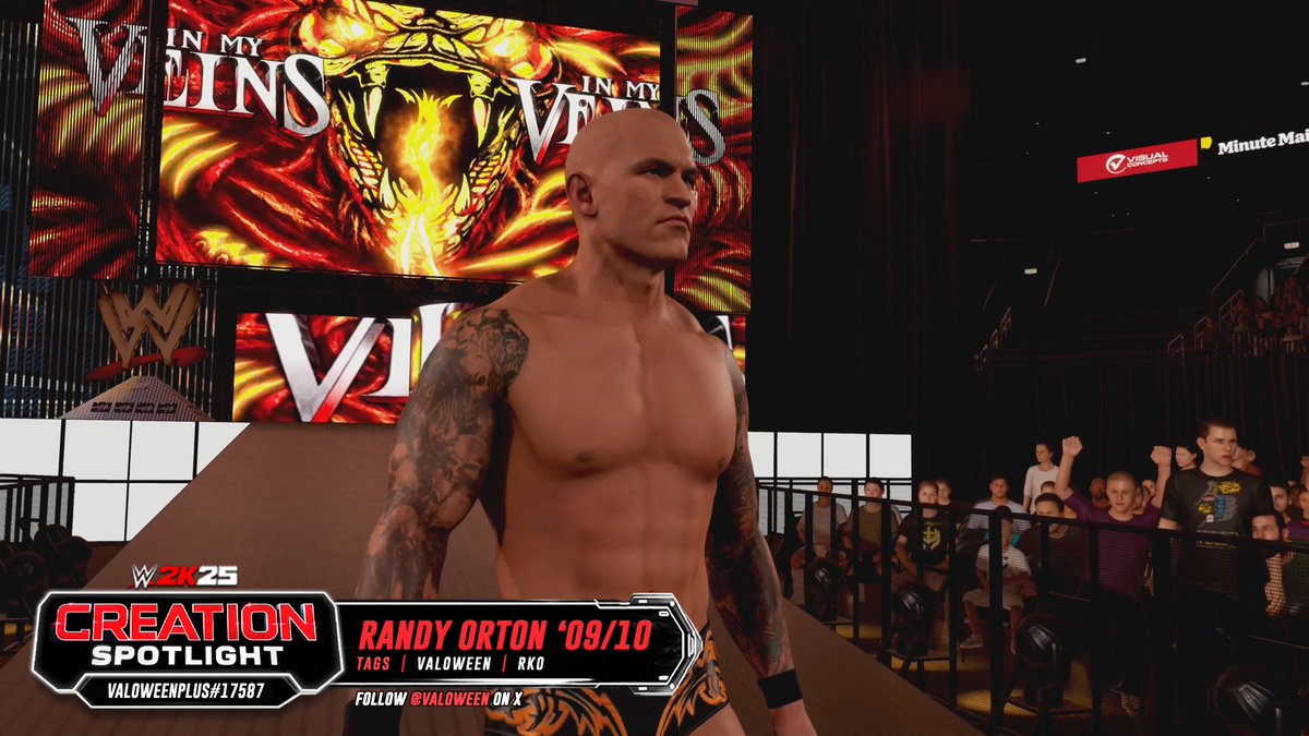 KayfabeConcepts's tweet image. This is top-top tier for me 🥹 #WWE2k25 @Valoween