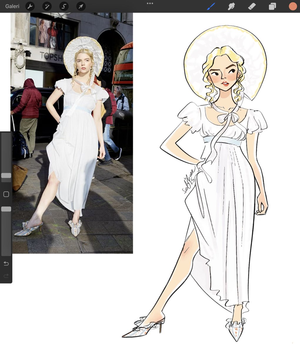 emma style experiment from a photo i love 🍓