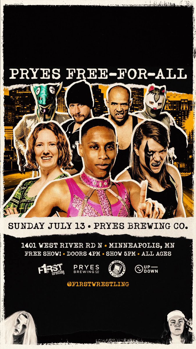 Referee Sebastian Taylor (@iam_the_scene) on Twitter photo How could you say no to free?
This Sunday, we’re gonna have a blast, as usual.
<a href="/f1rstwrestling/">F1RST Wrestling</a> How could you say no to free?
This Sunday, we’re gonna have a blast, as usual.
<a href="/f1rstwrestling/">F1RST Wrestling</a>
