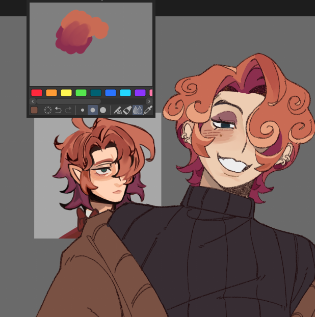 (wip) makin an artfight ref for him