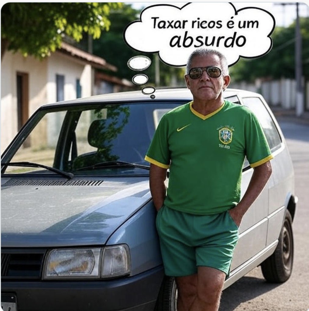 <a href="/SilasPortugalR1/">Silas Portugal</a> Fica tranquilo Darci! 
Ninguém vai tomar teu Fiat uno! 🤣