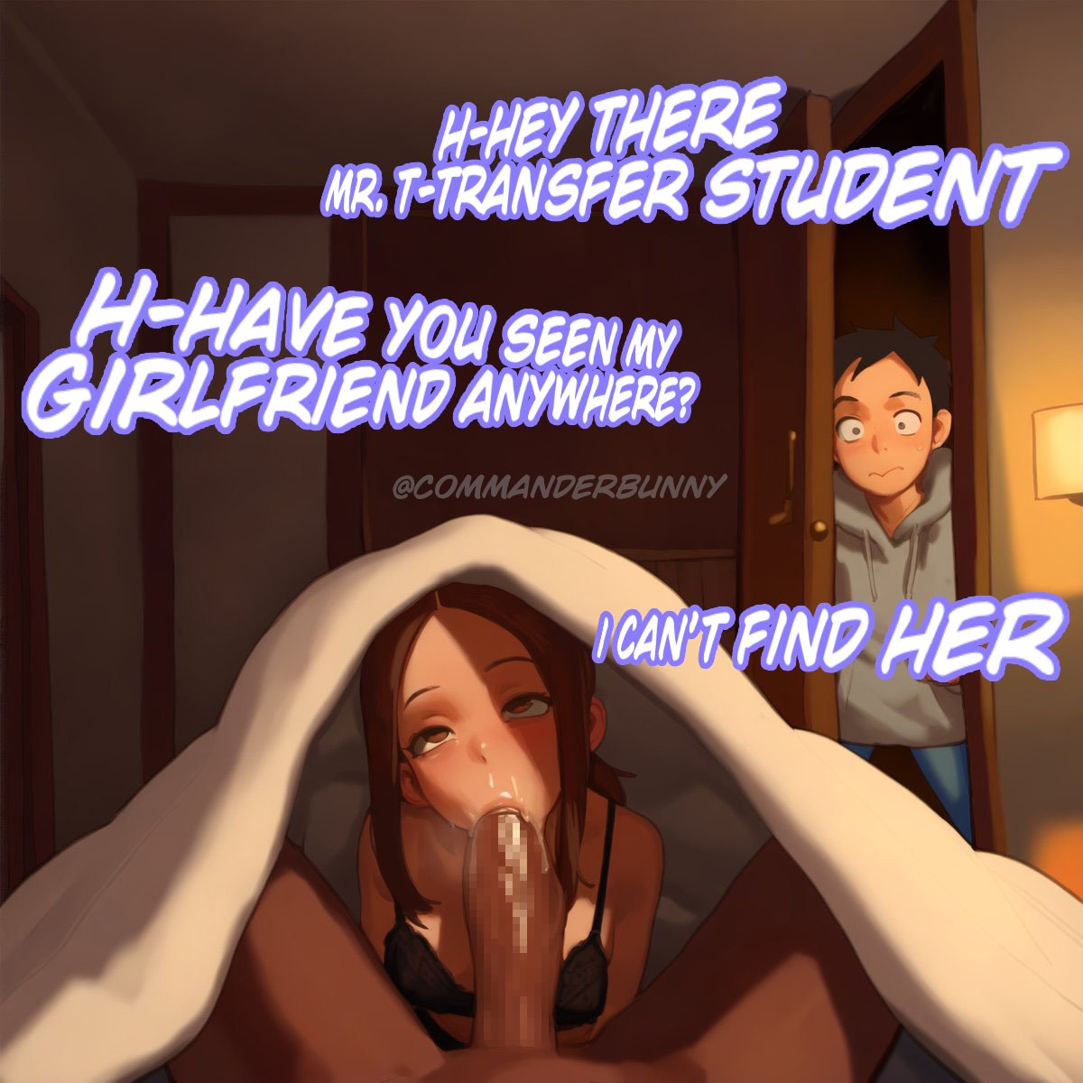 CommanderBunny's tweet photo. I wonder where she could be~ https://t.co/7BR5yrYvjj
