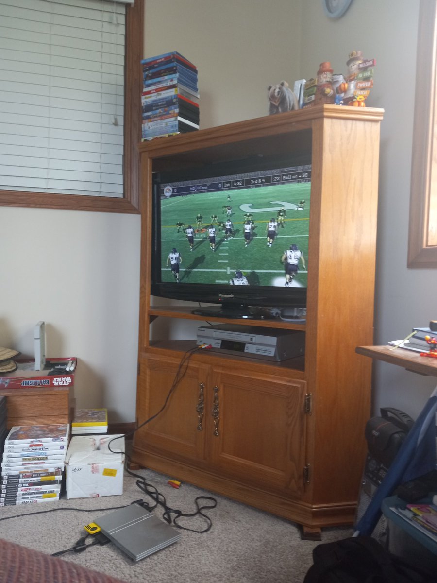 This is the version of CFB 26 I have been playing on my PlayStation 5 until my broke butt at 23 years old can make enough at my freelance job to feed my family. 

#CFB26