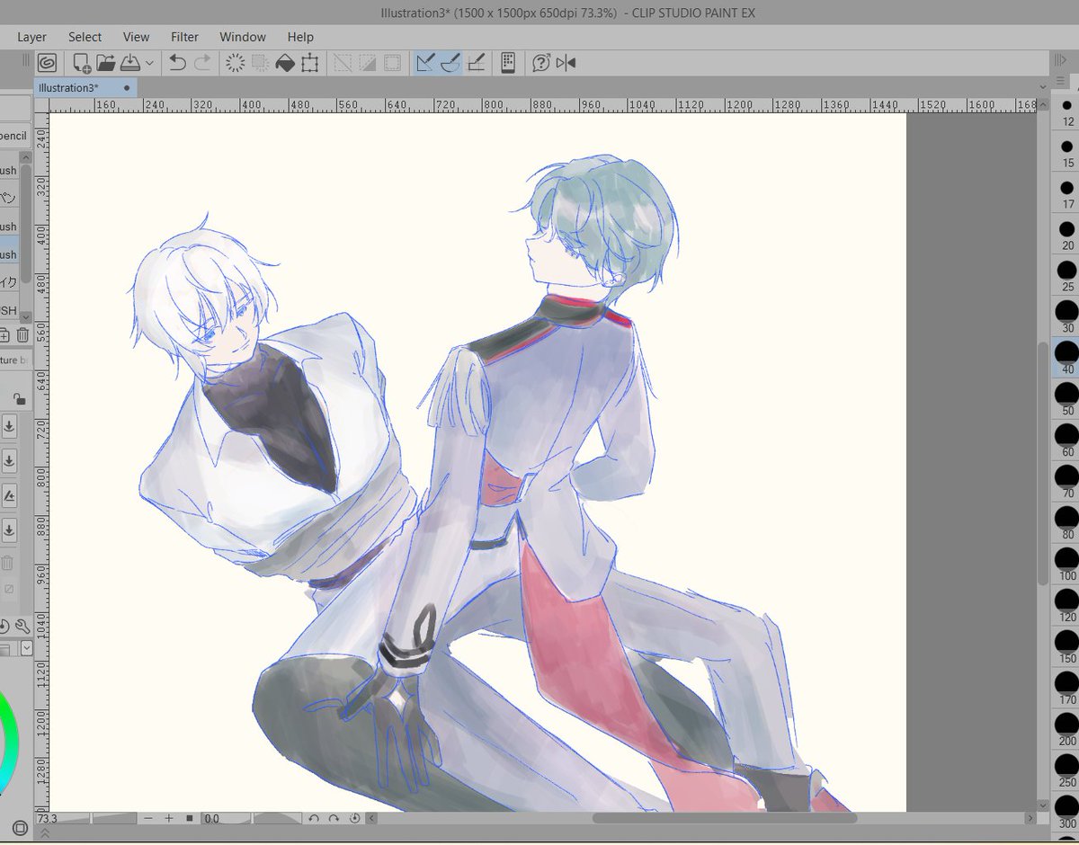 Pengin1802's tweet photo. Artblock so hard I let my intrusive thoughts drive me at 3am
PLS FORGIVE ME IDK WHAT POSSESSED ME AT THAT TIME
#kaepix #FreoChrome https://t.co/Jg5WQhLxHZ
