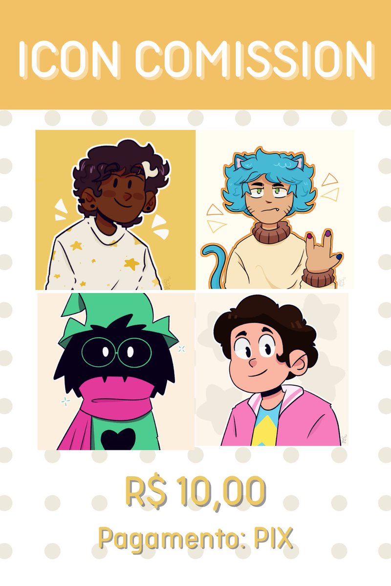 yG4BI's tweet image. COMMISSIONS ABERTAS ˎˊ˗
São 5 vagas, quem tiver interesse só me chamar na DM :D