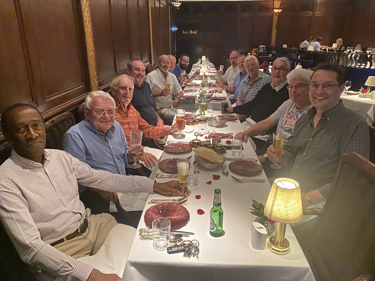 Curry Night get together St Stephen Group - Great team ❤️welcoming two New Members Nick and David @ La Raj Epsom