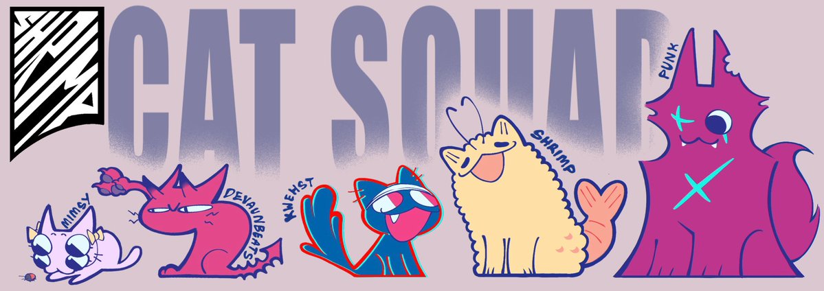 Fry_Shrimp_'s tweet image. Me and gang as #cats
@galacticpunt_ @devaunbeats
