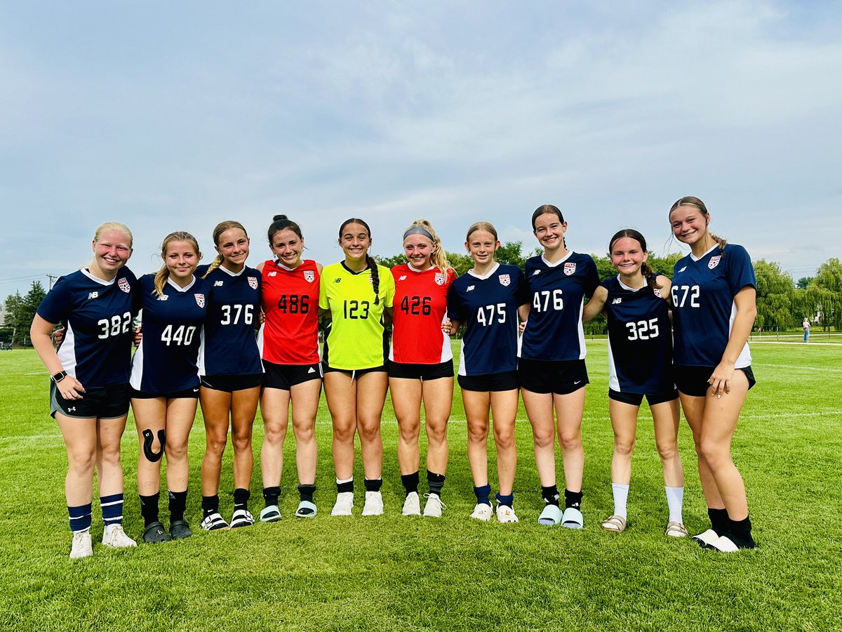 Terrifying_Tuna's tweet photo. Proud to take the field with this talented Indiana ODP 2010 Red group. Day 2 done—ready to finish strong tomorrow! 💪⚽ #ODP #soccerrecruiting #classof2028 @IndianaODP @usysodp https://t.co/UUpxbKkilS