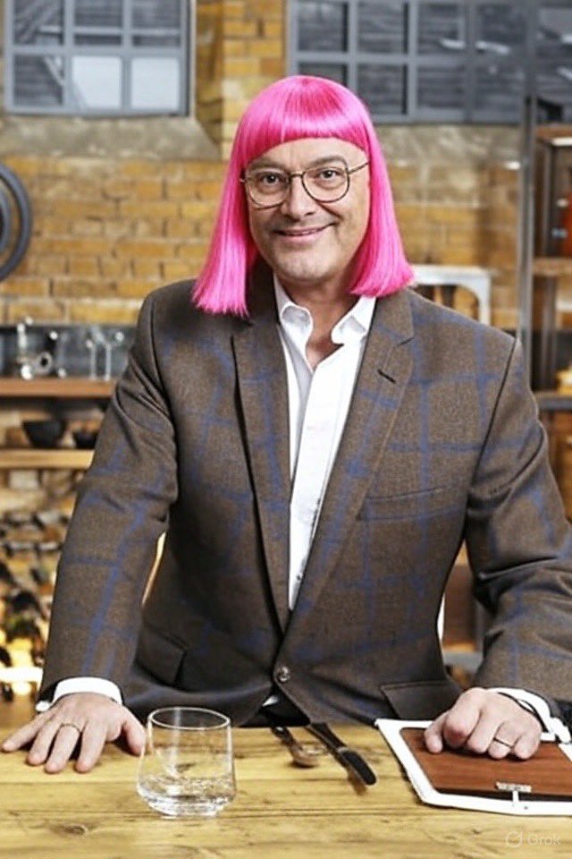 Gregg Wallace bravely comes out as Trans; immediately re-employed by the BBC &amp; given her own prime time show. 

#DameKatysFacts
