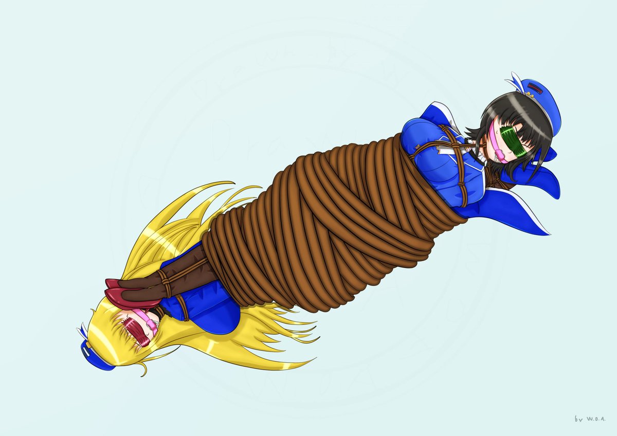 #縄の日

最近は割とギチギチ縄を多く描いてます