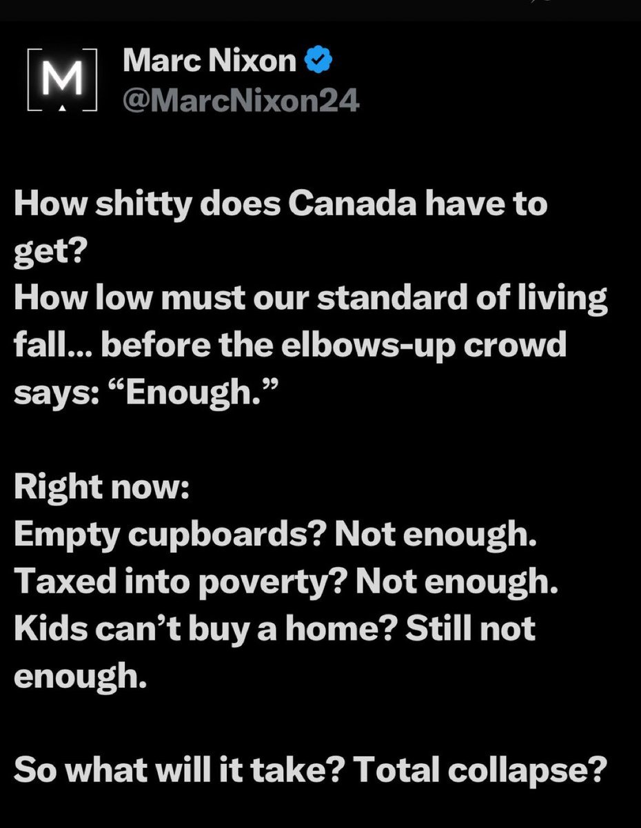 When are you going to say enough ?
