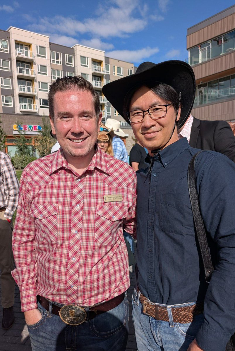 JapaninCanada's tweet image. I visited the pancake breakfast hosted by MP Hogan. Thank you, Mr. Hogan! And I was honored to see Liberal Ministers @EleanorO_MP, @vankayak and @rechievaldez. Happy Stampede! -Min. Shugo TANAKA #Stampede2025 #CanadaPoli