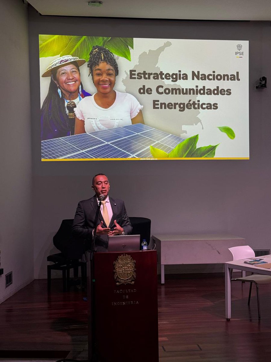 DannyRamirezB (@dannyramirezb) on Twitter photo ⚡ “Las dinámicas sociales en algunas comunidades terminan cuando se oculta el sol, la llegada de la energía habilita derechos y desarrollo ”
En el Seminario Permanente de <a href="/UNALOficial/">Universidad Nacional de Colombia</a>, compartí nuestra experiencia sobre comunidades energéticas, donde la ingeniería se humaniza. ⚡ “Las dinámicas sociales en algunas comunidades terminan cuando se oculta el sol, la llegada de la energía habilita derechos y desarrollo ”
En el Seminario Permanente de <a href="/UNALOficial/">Universidad Nacional de Colombia</a>, compartí nuestra experiencia sobre comunidades energéticas, donde la ingeniería se humaniza.