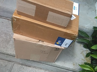 Phoenix67's tweet photo. @FedEx Your driver left 3 heavy packages right in the middle of main entry stairs, causing a major tripping safety hazard for a blind resident. This is your own driver's photo. FedEx continues to provide far inferior service than its competitors. Message me for tracking #'s. https://t.co/RCkDmo6xOh