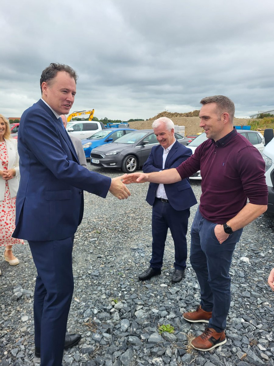 McConalogue's tweet image. It was great to visit Louth GAA’s Centre of Excellence this afternoon with Deputy Erin McGreehan and Senator Alison Comyn along with members of Louth County Board.
This is a tremendously exciting project and I’m delighted to see phase one under way.