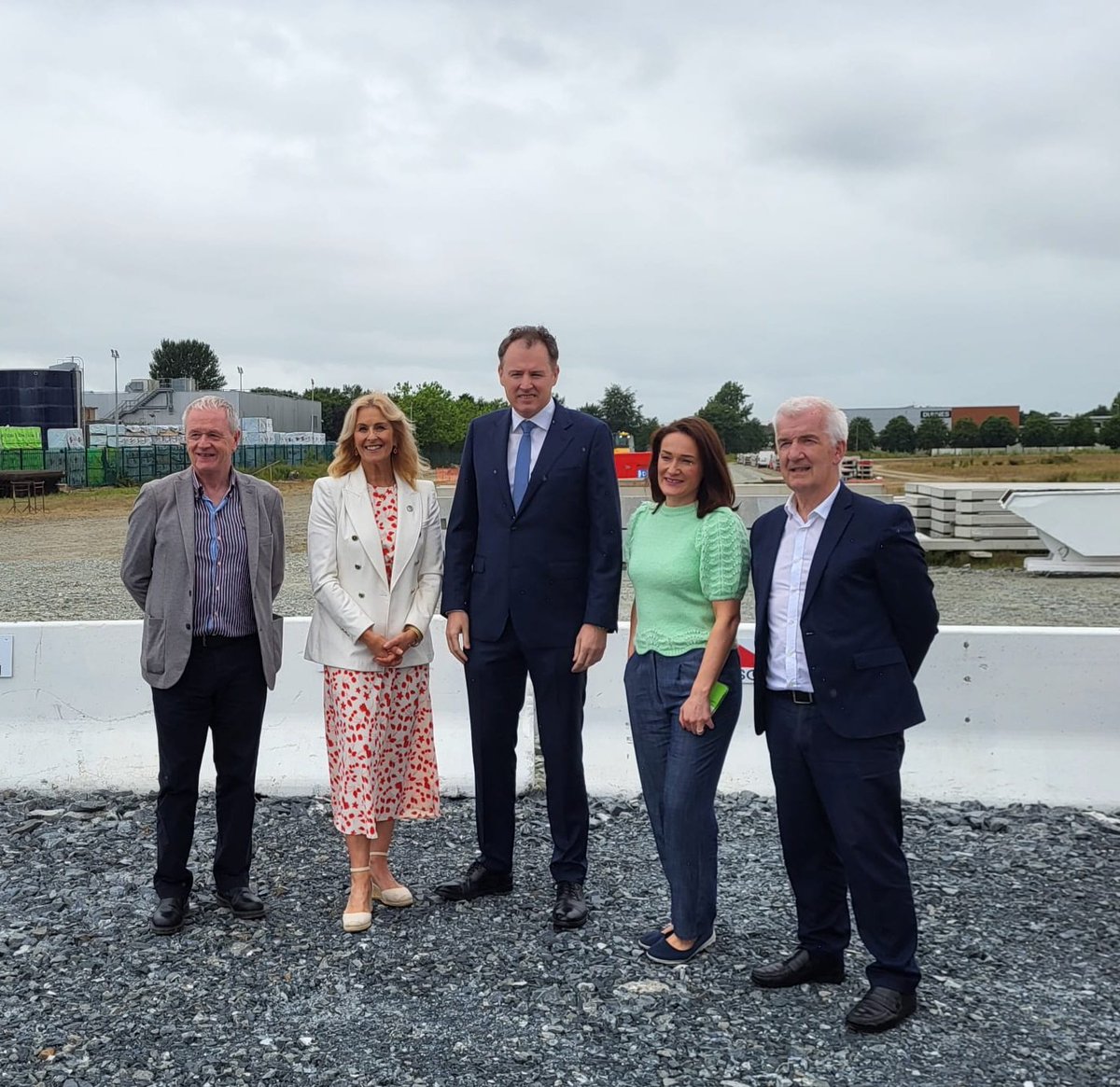 McConalogue's tweet image. It was great to visit Louth GAA’s Centre of Excellence this afternoon with Deputy Erin McGreehan and Senator Alison Comyn along with members of Louth County Board.
This is a tremendously exciting project and I’m delighted to see phase one under way.
