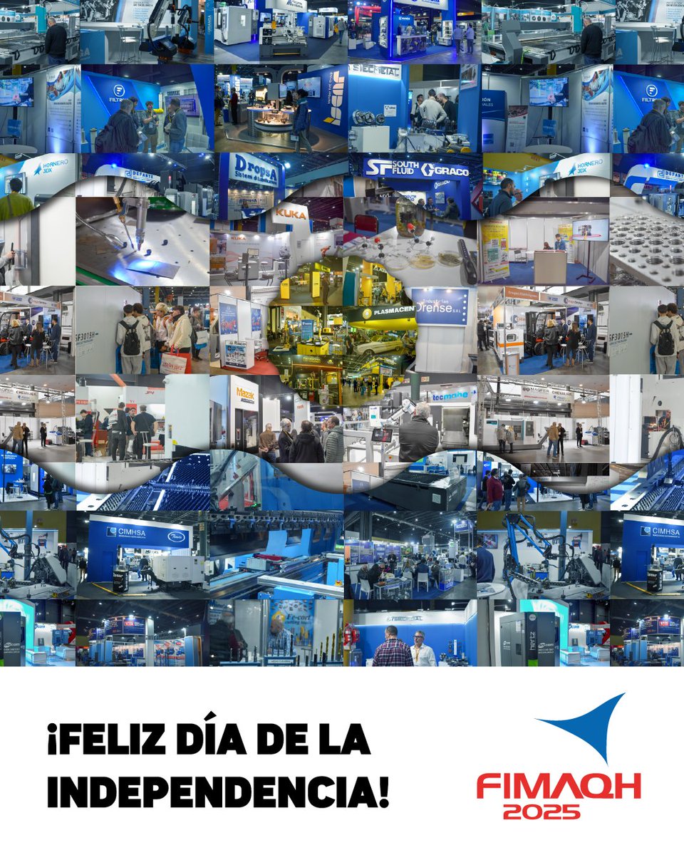 🇦🇷 Argentina también es su industria y, este año, la industria estuvo presente en FIMAQH!