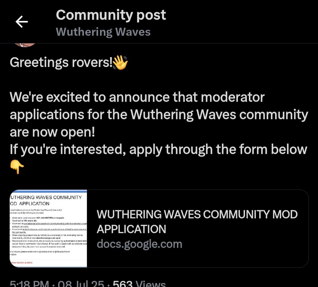 Aurora_Dawns's tweet image. If they approve retardo seems like WuWa community will be doomed with him