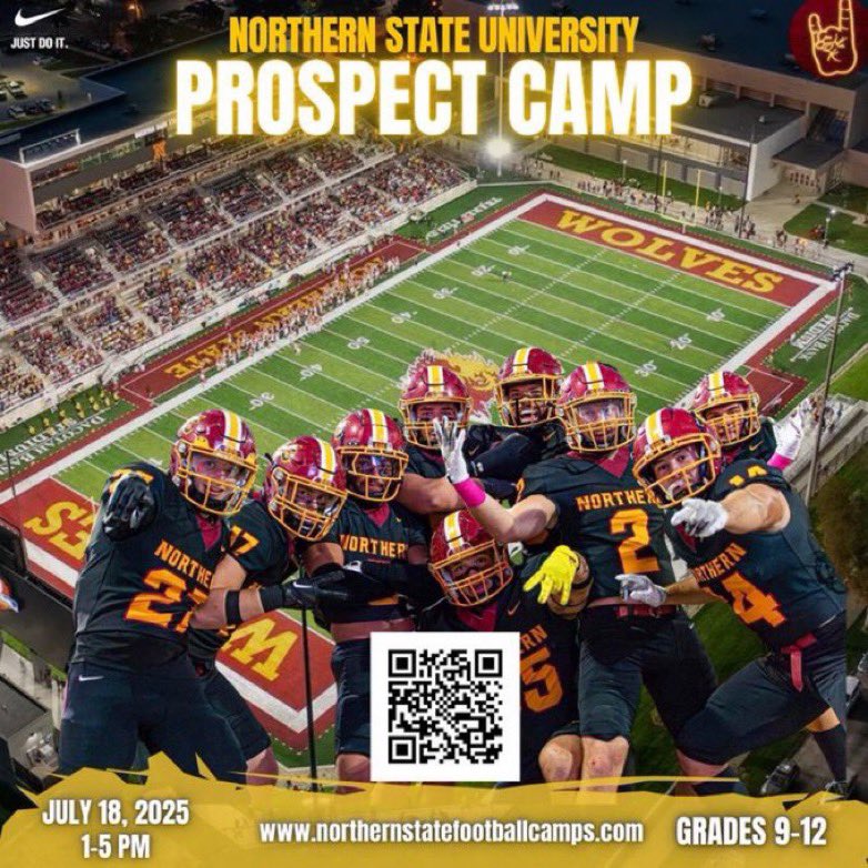 romeo sims (@romeosimss4) on Twitter photo Thank you <a href="/Coach_Weisman/">Kyle Weisman</a> and <a href="/NSUWolves_FB/">Northern State Football🐺 🏈</a> for the camp invite!! <a href="/KeyPlayerNation/">KeyPlayer®️Nation</a>
<a href="/AFBALL365/">American Football 365</a>
<a href="/SunilSportsNews/">Sports News By Sunil Sunder Raj</a>
<a href="/gridironarizona/">Gridiron Arizona</a>
<a href="/sixstarfootball/">Six Star Football | PLUS+</a>
<a href="/thehonestupdate/">Hunter Tierney</a>
<a href="/5StarScouting/">5StarScouting™</a>
<a href="/UncommittedStud/">Uncommitted Studs</a>
<a href="/FootballMonst3r/">DMV Football Monster</a>
<a href="/playsbigger/">PLAYS BIGGER</a> <a href="/BuenaColtsFB/">Buena Colts Football</a> <a href="/SOAZFootball/">Southern Arizona Football</a> <a href="/nxt1sports/">NXT 1</a> <a href="/bloodlinesport/">BLOODLINE SPORTS</a> Thank you <a href="/Coach_Weisman/">Kyle Weisman</a> and <a href="/NSUWolves_FB/">Northern State Football🐺 🏈</a> for the camp invite!! <a href="/KeyPlayerNation/">KeyPlayer®️Nation</a>
<a href="/AFBALL365/">American Football 365</a>
<a href="/SunilSportsNews/">Sports News By Sunil Sunder Raj</a>
<a href="/gridironarizona/">Gridiron Arizona</a>
<a href="/sixstarfootball/">Six Star Football | PLUS+</a>
<a href="/thehonestupdate/">Hunter Tierney</a>
<a href="/5StarScouting/">5StarScouting™</a>
<a href="/UncommittedStud/">Uncommitted Studs</a>
<a href="/FootballMonst3r/">DMV Football Monster</a>
<a href="/playsbigger/">PLAYS BIGGER</a> <a href="/BuenaColtsFB/">Buena Colts Football</a> <a href="/SOAZFootball/">Southern Arizona Football</a> <a href="/nxt1sports/">NXT 1</a> <a href="/bloodlinesport/">BLOODLINE SPORTS</a>