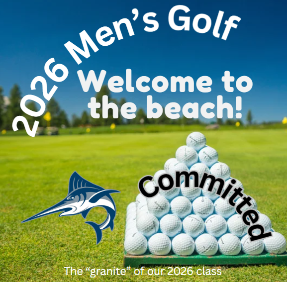 2026 MEN'S COMMIT!  Welcome to this talented young man.  Amazing family and a "rock" for our 2026 class.  Knew that when we saw him play that we knew he could be a game changer!  Welcome to the BEACH!