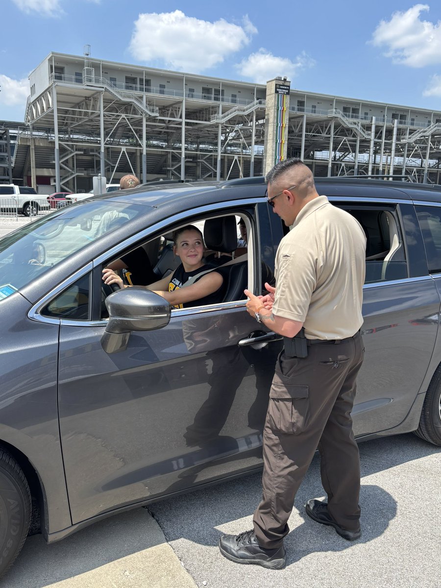 Cowan_Athletics's tweet photo. The Cowan S.A.L.T. Team at the @IHSAA1 Student Leadership Conference held at  @IMS.  Students learned the intrenceis of driving with Road Rules. Learning how to drive with 18 wheelers, buckling up and other safety issues. Great Day! #BlackhawkPride @CowanBlackhawks #IHSAASLC https://t.co/EFBrlKaWPa