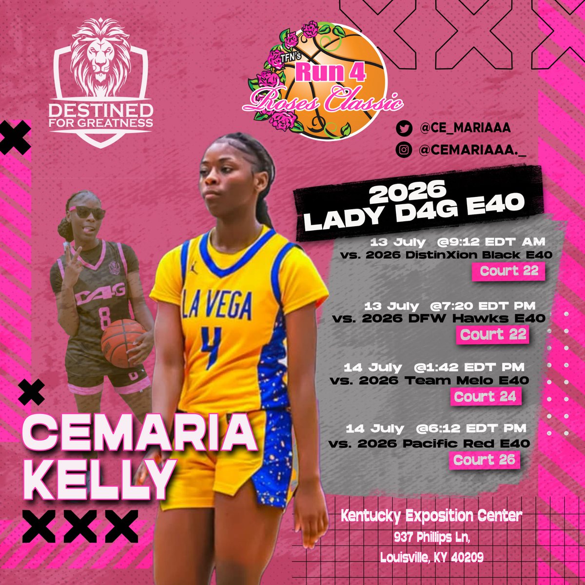 College Coaches 2026 CeMaria Kelly is going to Kentucky with something to prove.  Make sure you go check her put. You won't be disappointed.  @<a href="/ce_mariaaa/">CeMaria Kelly 4</a>