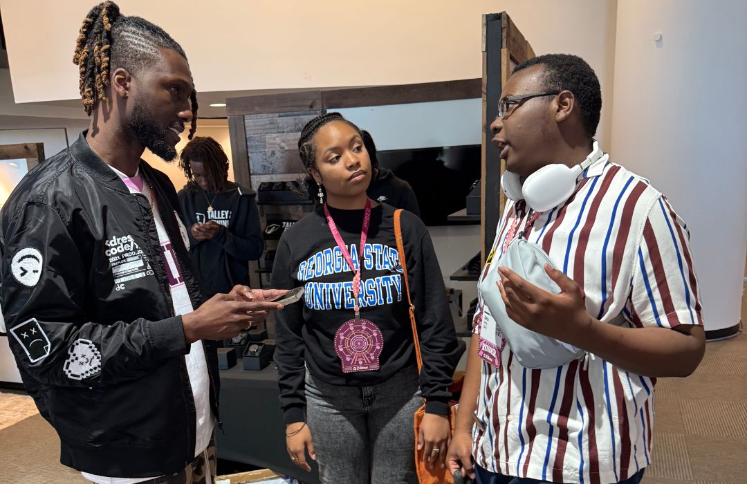 The Hidden Genius Project (@hiddengeniuspro) on Twitter photo Our Geniuses had an incredible time at <a href="/RenderATL/">RenderATL 2026 | August 12 & 13, 2026</a>! They connected with companies like Uber, Zillow & TriNet, practiced networking, and explored tech careers. Huge thanks to Render for having us as a community partner again! 🙌🏾
#TheHiddenGeniusProject #RenderATL #TechYouth Our Geniuses had an incredible time at <a href="/RenderATL/">RenderATL 2026 | August 12 & 13, 2026</a>! They connected with companies like Uber, Zillow & TriNet, practiced networking, and explored tech careers. Huge thanks to Render for having us as a community partner again! 🙌🏾
#TheHiddenGeniusProject #RenderATL #TechYouth