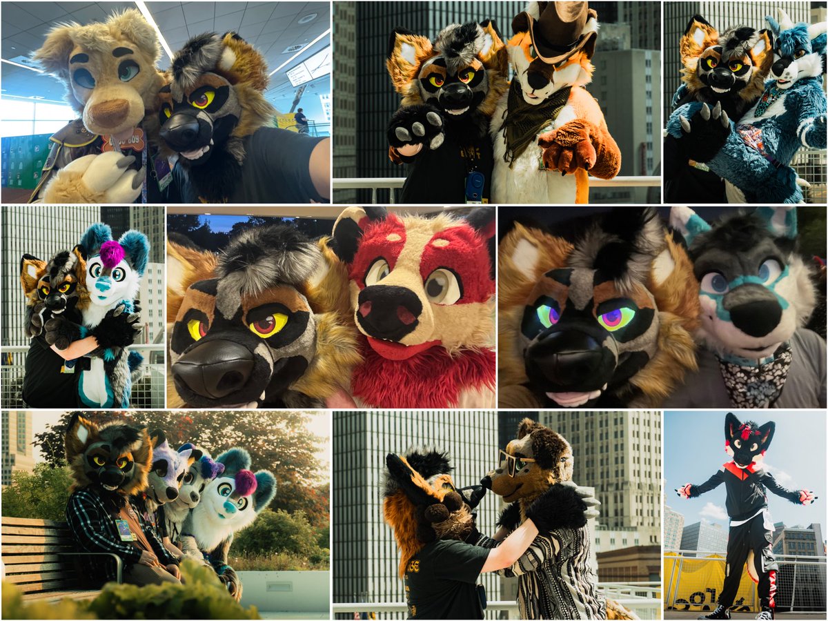 Thank you to all of these amazing friends and more for making this con unforgettable! Words can’t express how grateful I am to have all of you in my life and I can’t wait for future adventures with you all ❤️❤️

And <a href="/PupScorch/">🔥Scorch🔥🔜FC/NFC</a> <a href="/Dazai_STI/">DazaiHyena</a> <a href="/VixTheCaribou/">🦌Vix The Reindeer 🔜 MFF</a> cuz I reached the tag limit