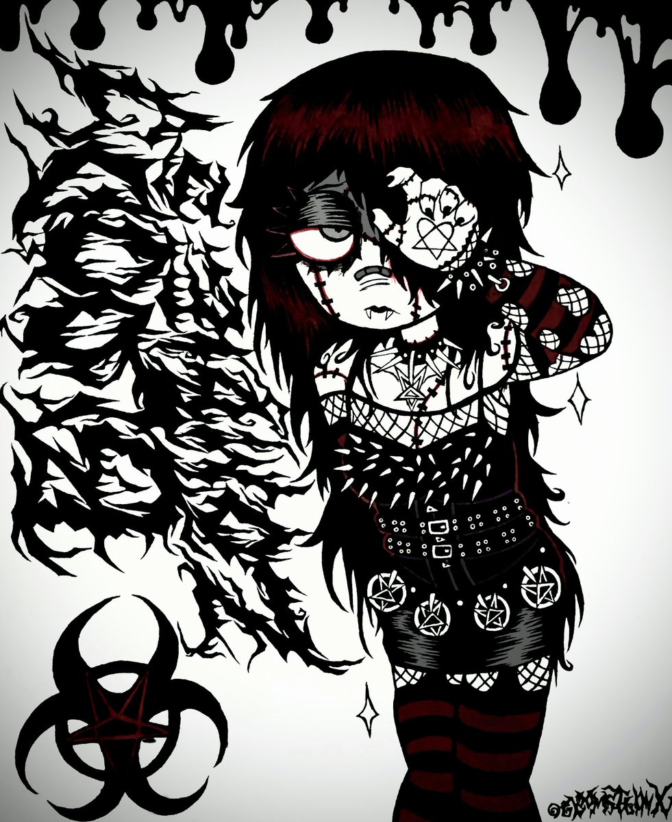 gloomsteinx's tweet image. OH MY GOTH!~☣︎
