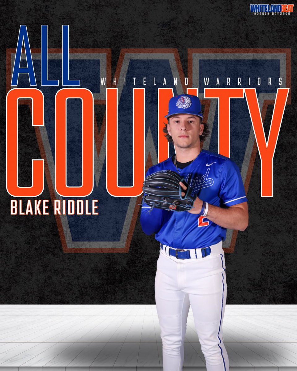 Three Warriors earn all-county for Whiteland Baseball! Congrats Peyton Dickens, Maalik Perkins, and Blake Riddle!

Honorable mention: Isaac Phegley and Peyton Wingfield