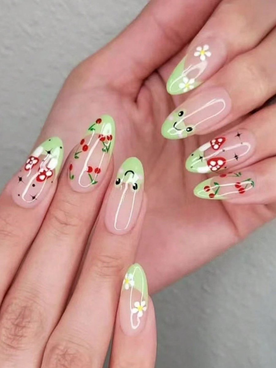 froggy nails 🎀