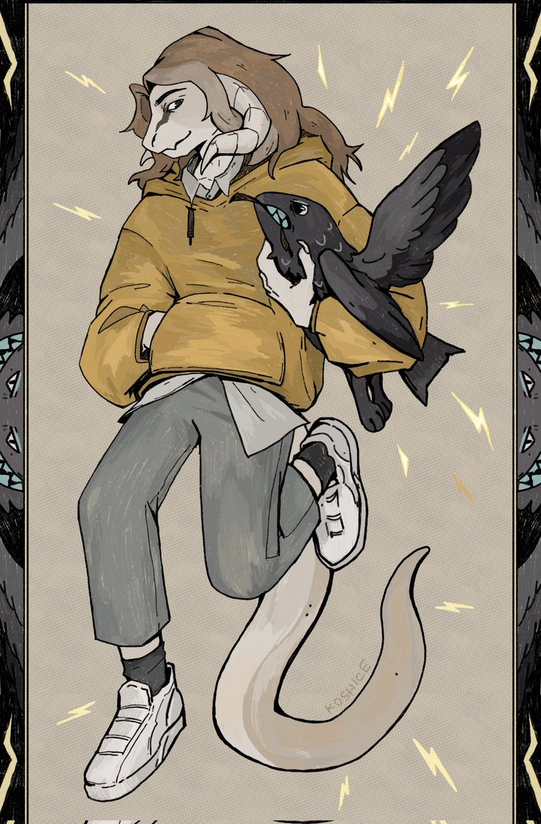 koshice_'s tweet image. attack!! for @_chesha_o 💥
#artfight2025