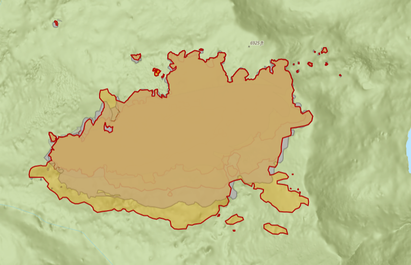KernFiregraph's tweet image. #SummitFire mapped at 453 acres by CalFire Intel.