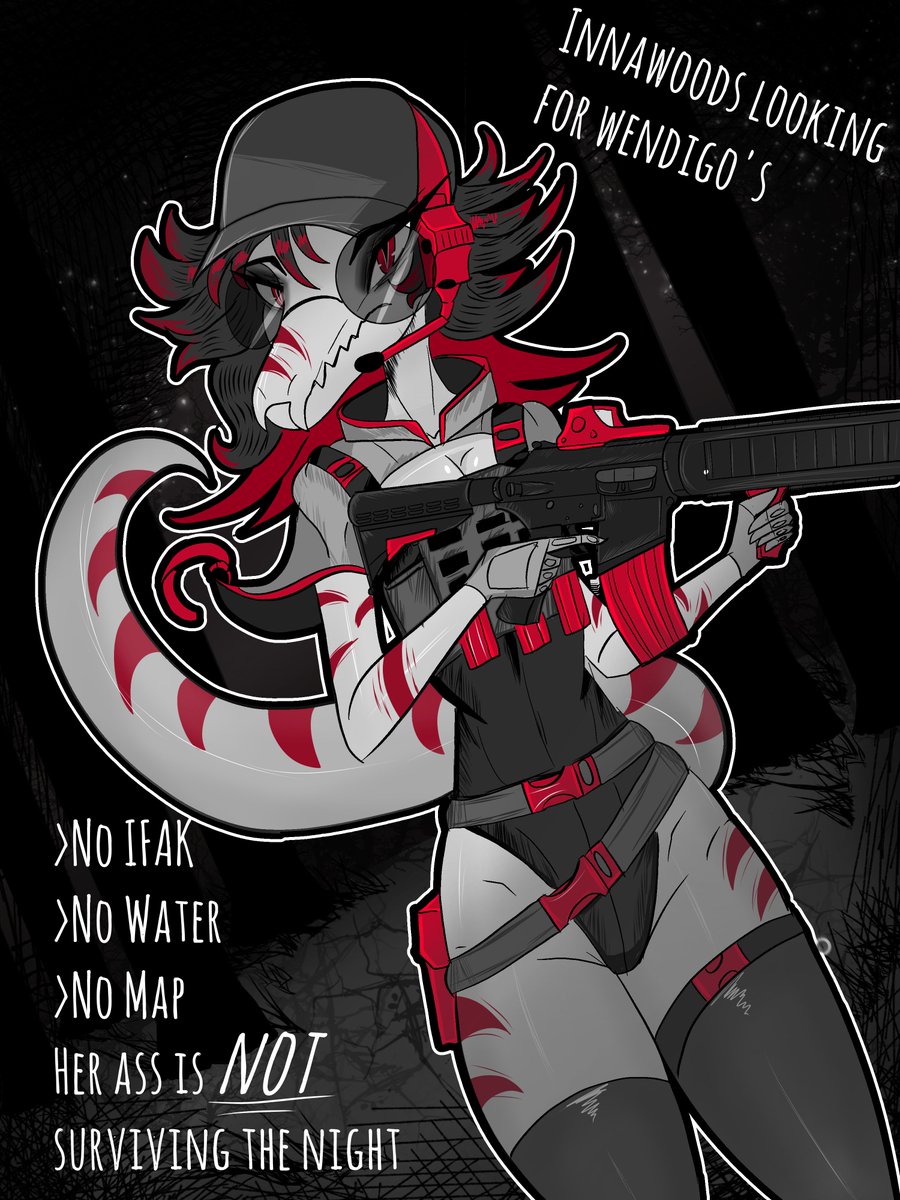 GothGator (@gothgator0) on Twitter photo #furryartwork #Scalie #scalieart #ocart #digitalart 
Shes cooked chat. #furryartwork #Scalie #scalieart #ocart #digitalart 
Shes cooked chat.