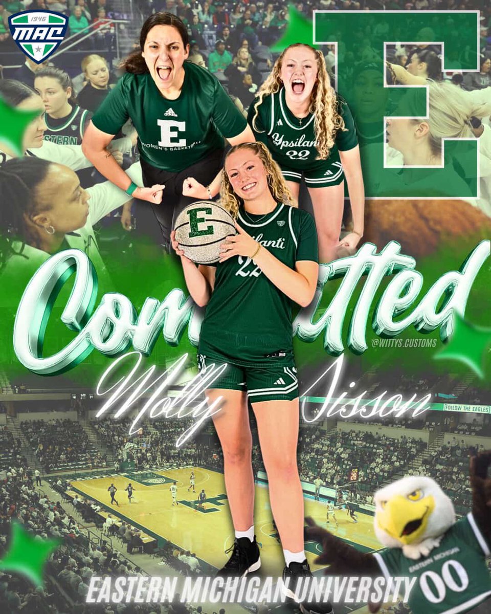 Congratulations to Bay State Jag 🐆 <a href="/MollySisson44/">Molly Sisson</a> on her commitment to <a href="/EMUWBB/">EMU Women's Basketball</a>‼️