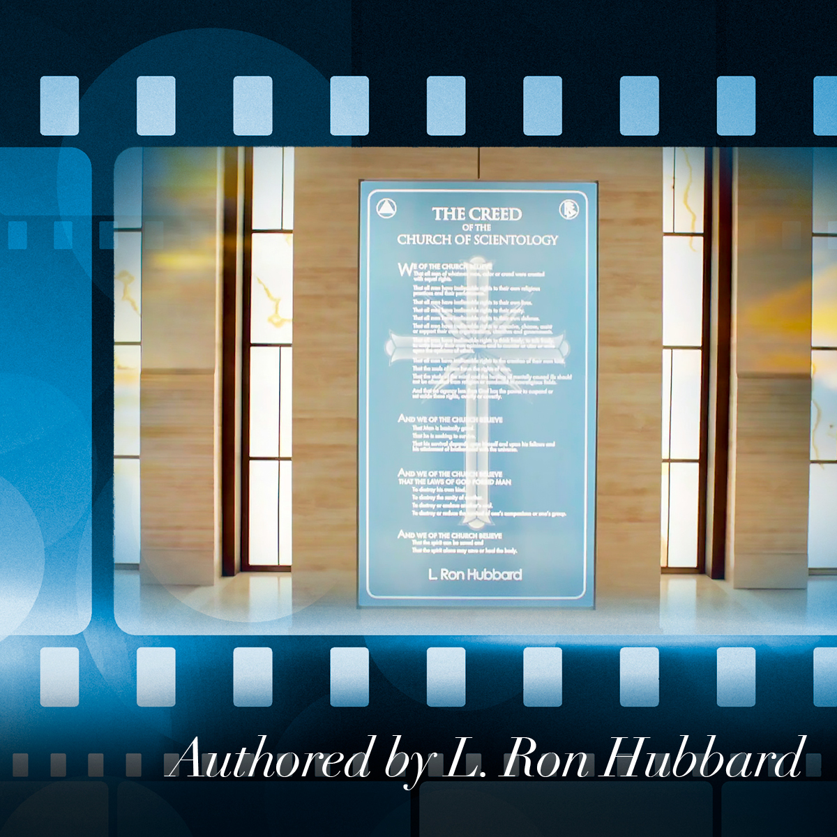 LRonHubbard's tweet image. “We of the Church believe that all men of whatever race, color or creed were created with equal rights.”
So begins the Creed of the Church of Scientology, authored by L. Ron Hubbard.
See it for yourself: scientology.tv/series/sciento…