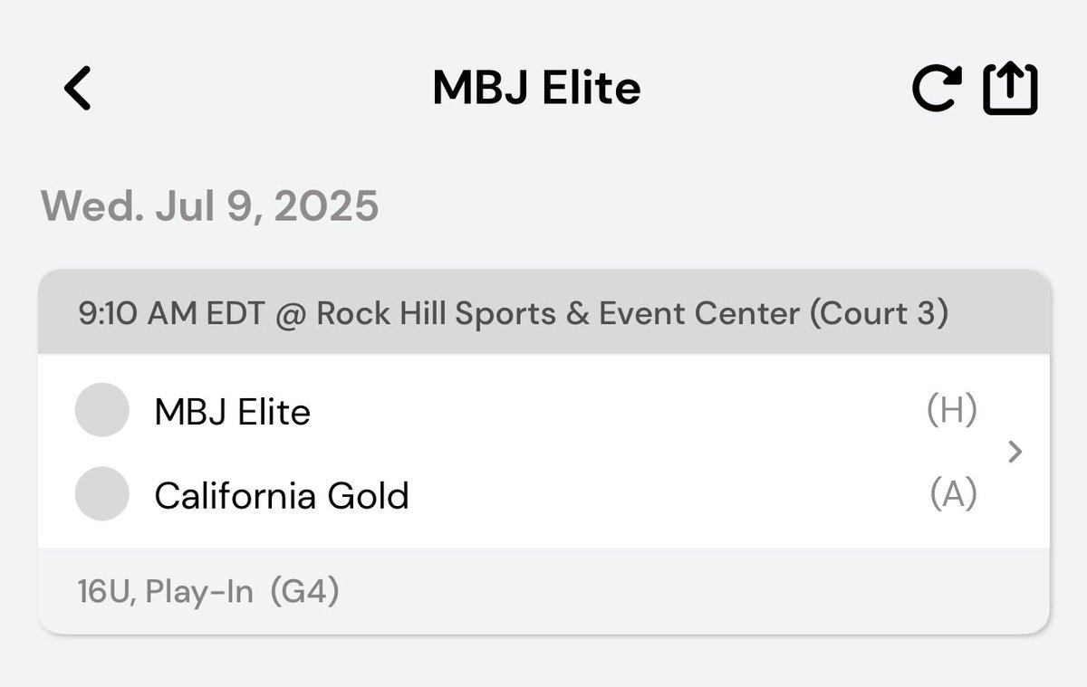 KadeManley2027's tweet image. First game tomorrow for the adidas finals in Rock Hill