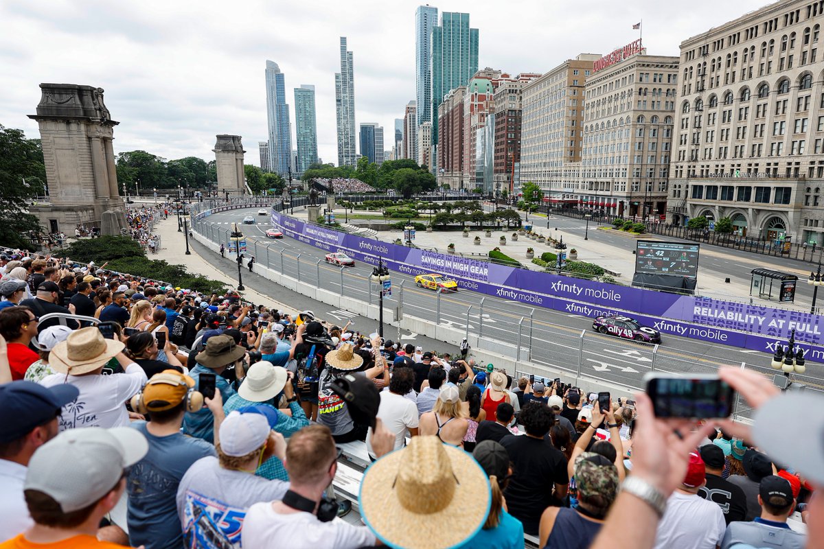 Adam Stern (@a_s12) on Twitter photo .@TNTdrama + @TruTV got 2.1 million viewers for Sunday's third edition of <a href="/NASCARChicago/">NASCAR Chicago Street Race</a>; that doesn't include streaming, and this year was on cable, but that's down from 3.9 million last year on @NBC network and from 4.6 million in 2023 in the inaugural running on NBC network. .@TNTdrama + @TruTV got 2.1 million viewers for Sunday's third edition of <a href="/NASCARChicago/">NASCAR Chicago Street Race</a>; that doesn't include streaming, and this year was on cable, but that's down from 3.9 million last year on @NBC network and from 4.6 million in 2023 in the inaugural running on NBC network.