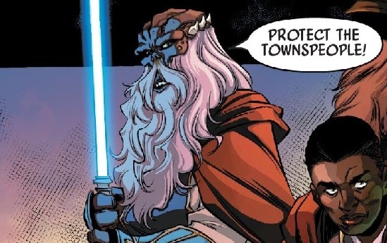 highrepdaily's tweet image. Every day a High Republic character!
150: Pra-Tre Veter