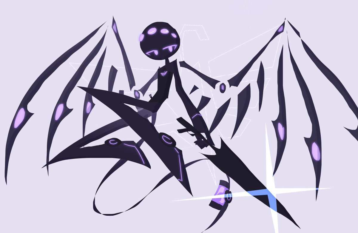 AmiPuff's tweet image. messing around with the lasso tool so uh heres umbrella as a disassembly drone from murder drones... kinda
#RHG