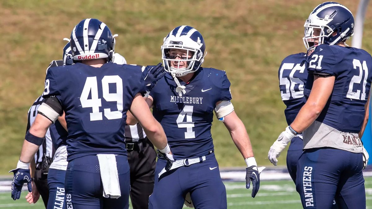 Luca Smith (@smithluca77) on Twitter photo After a great conversation with <a href="/MiddFBMandigo/">Doug Mandigo</a> I am blessed to announce that I have received my 4th offer from <a href="/MiddFootball/">Middlebury Football</a> #AGTG✝️
<a href="/jasonthomasfb/">Jason Thomas</a> <a href="/FBCoachPaquette/">Ryan Paquette</a> <a href="/CoachBrakeley/">Coach Brakeley</a> <a href="/Chaminade_FB/">Chaminade Flyers Football</a> <a href="/coache57/">Tom Elder</a> <a href="/CoachClaro/">Tom Claro</a> After a great conversation with <a href="/MiddFBMandigo/">Doug Mandigo</a> I am blessed to announce that I have received my 4th offer from <a href="/MiddFootball/">Middlebury Football</a> #AGTG✝️
<a href="/jasonthomasfb/">Jason Thomas</a> <a href="/FBCoachPaquette/">Ryan Paquette</a> <a href="/CoachBrakeley/">Coach Brakeley</a> <a href="/Chaminade_FB/">Chaminade Flyers Football</a> <a href="/coache57/">Tom Elder</a> <a href="/CoachClaro/">Tom Claro</a>